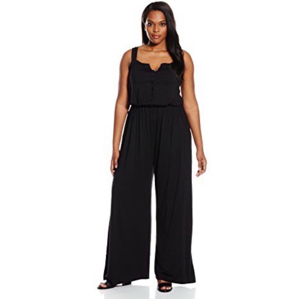 NWOT Rachel Pally Dark Purple Jumpsuit, 2x